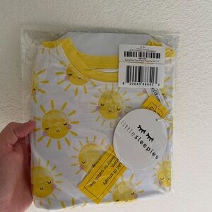 Little Sleepies Sunny Yellow Pajama Set